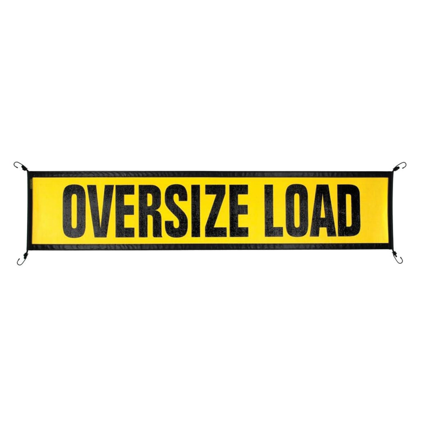 EZ Hook Oversize Load Sign | Oversized Load Banner for Semi-Trucks 18" X 84"